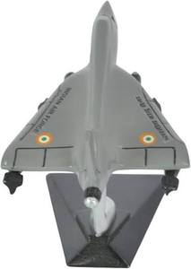 Modèle de jet de combat en aluminium, décoration de table, art déco, design pour la maison et le bureau, finition argentée - Product Image 5