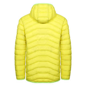 Chaqueta de Invierno Acolchada para Hombre, con Capucha, de Lona, de Alta Calidad y Bajo Precio, Diseño Único con Contraste de Color, Talla Personalizada para Adultos - Product Image 3