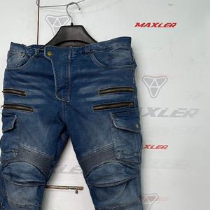 กางเกงขี่มอเตอร์ไซค์ผ้าทอที่ออกแบบมาเพื่อการป้องกันและประสิทธิภาพในการขับขี่ทัวร์ริ่ง พร้อมแผ่นป้องกันระดับ CE 1 - Product Image 4