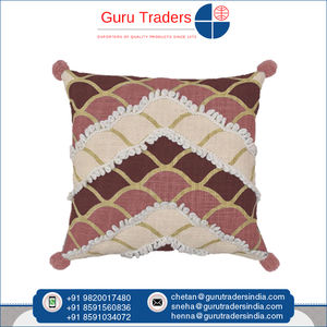 100% Cotton Made Customized Size Decorative Cushion <b>Covers</b> From Top Leading Manufacturer of India for Home Use at Lowest Price - Product Image 5