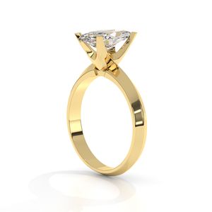 เครื่องประดับแฟนซีของผู้หญิง14K/18K ทอง Marquise ตัดเพชรนิรันดร์แหวนปาร์ตี้งานแต่งงานแฟชั่นสไตล์คลาสสิก - Product Image 6