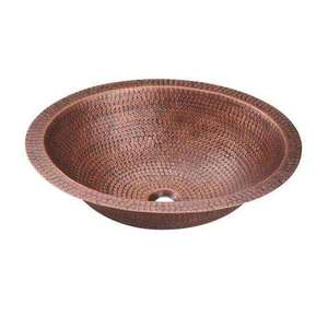 Lavabo de Cobre Antiguo de Forma Cuadrada, el Más Vendido para Hoteles y Villas, Lavabo de Cobre de Forma Redonda - Product Image 6