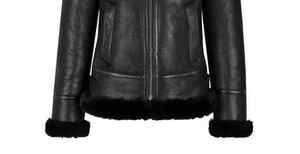 Nouvelle arrivée vestes en cuir véritable personnalisées femmes à la mode à bas prix veste d'hiver coton remplissage fermeture éclair quantité en vrac - Product Image 6