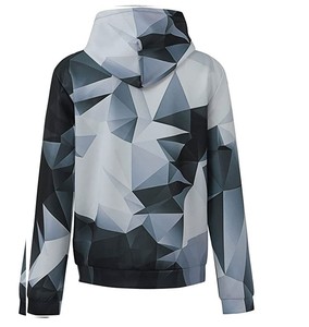 Sweats à capuche respirants 100% coton belle conception Vêtements de ville en coton mélangé de base pour hommes Sweats à capuche personnalisés de couleur unie pour hommes - Product Image 3