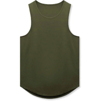Camiseta sin mangas de gimnasio para hombre, camisetas transpirables sin costuras para Fitness, culturismo, correr, patrón 3D informal