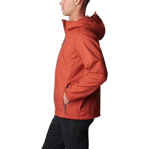 Chaquetas Softshell de Alta Calidad para Hombre, Chaqueta Impermeable Personalizada de Lona para Exteriores con Cuello Alto y Transpirable - Product Image 3