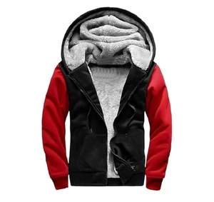 Sudadera con cremallera personalizada para hombre, ropa de calle de algodón de gran tamaño, gráfico bordado, temporada de invierno, sudadera básica con cremallera para hombre - Product Image 1