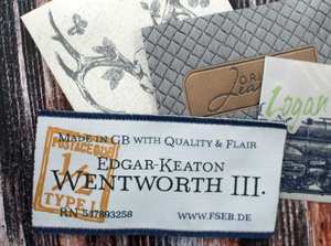 Écusson tissé à repasser personnalisé, insigne de logo de marque, applique de vêtements, patch Oem de golf de haute qualité, casquette de baseball tissée - Product Image 3