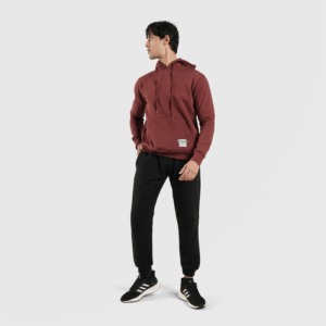 Sudadera con Capucha Maroon Impulse 100% Algodón French Terry Tallas XXS-6XL Estampado de Silicona con Patrón Sólido Tela de 320gsm Garantía Comercial - Product Image 4