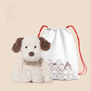 HECION Mignon <span class=keywords><strong>Jack</strong></span> Chien En Peluche Jouet Doux et Adorable Chiot Poupée Classique <span class=keywords><strong>Animal</strong></span> En Peluche Jouet Autres Jouets Classiques pour Cadeaux D'anniversaire - Product Image 5