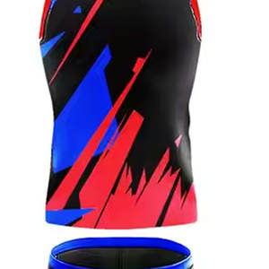 Couleurs et motifs d'équipe personnalisables Uniforme de football 7 contre 7 avec manches courtes Panneaux en maille respirants Logo personnalisé - Product Image 3