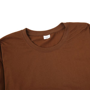 Camisetas de manga corta con cuello redondo de algodón 100% para hombre a la moda con colores de contraste, Camiseta de algodón 100% de alta calidad para hombre - Product Image 4