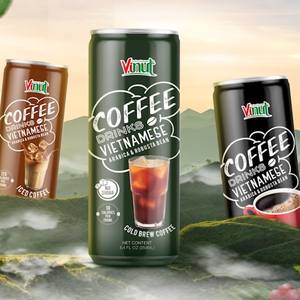 280ml <b>glass</b> <b>bottle</b> VINUT Coffee doubleshot black iced Vietnamese cafe den da Manufacturer Directory ready to drink coffee - Product Image 5