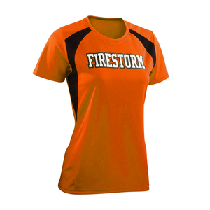 Camiseta de Fútbol Femenina Personalizada, Transpirable, de Secado Rápido, Poliéster Suave, Informal, Lisa, para Verano - Product Image 2