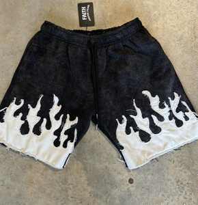 Parches bordados personalizados con logotipo, ropa de calle informal de verano, pantalones cortos holgados con estampado de camuflaje 3D para hombre - Product Image 5