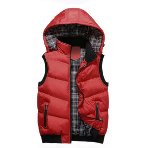 El mejor Chaleco de invierno sin mangas de plumón de ganso personalizado para hombre, ropa exterior transpirable a prueba de viento de lujo para estilo informal - Product Image 4