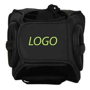 Protector de Cabeza para Artes Marciales, Casco Protector Facial para MMA, Kickboxing, Karate, Taekwondo, Entrenamiento y Sparring, Cuero Vacuno - Product Image 4