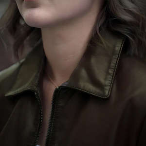 Chaqueta de Cuero Varsity Personalizada para Mujer, de Piel de Oveja Genuina, con Diseño Repujado, Estilo Motociclista, Transpirable y Ecológica - Product Image 6