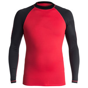 Rashguards de manga completa para hombres de precio barato, Rashguards sublimados de dos colores de alta calidad, Rashguards Mma para hombres - Product Image 1