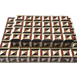 Handmade Bone Inlay & Wood Jewelry <b>Box</b> with Intricate <b>Floral</b> Design Luxury Storage Organizer Customizable Size Color for Storage - Product Image 1