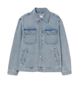 2026 New Style Street Color Black Color <b>Mens</b> Denim <b>Jacket</b> Lined With <b>Fur</b> Fall Winter Season In Good Design - Product Image 1