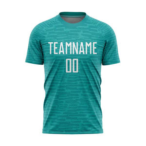 Camiseta de Fútbol, Nuevo Diseño Unisex, Alta Calidad, Personalizable, Corta, 100% Poliéster, Transpirable, Camisetas de Fútbol de Club - Product Image 2