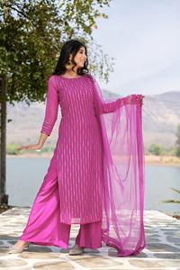 Women India-Pakistani <b>Salwar</b> <b>Kameez</b> Dupatta Set Designer Kurta Pant Summer Suit Design at Wholesale Price Women's Ethnic Wear - Product Image 2
