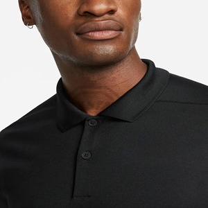 Polo de Golf de poliéster 100% para hombre, camiseta transpirable que absorbe el sudor, ajuste estándar relajado, Polo de Golf de 2 botones de talla grande - Product Image 3