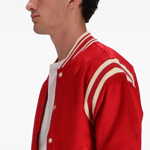 Comfortable Regular Fit Men's Canvas Waterproof Breathable Vintage Winter Varsity Jacket Wholesale High Quality 2026 - Product Image 5