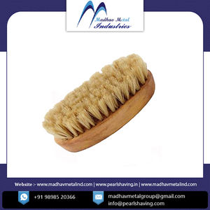 Cepillo compacto de madera para Barba de alta calidad con cerdas y mango de madera-Precio - Product Image 2