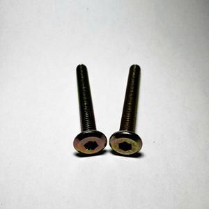 Metric Vàng kẽm ổ cắm đầu Nắp vít/Allen chính bu lông ổ cắm đầu Bolt Metric chủ đề Vít Hex chính phẳng đầu Hex ổ cắm - Product Image 4