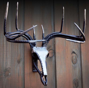 Sculpture murale en aluminium bronze décorative Tête d'animal Art moderne Design antique Couleur/forme/logo personnalisable Décoration - Product Image 1