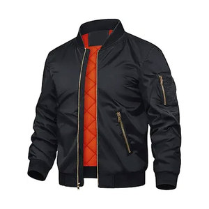 Diseño personalizado Streetwear Jersey Chaquetas deportivas Rayas 100% Nylon Reflectante Chaqueta cortavientos - Product Image 1