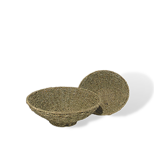 Cuencos hechos a mano de 2 piezas para servir algas marinas, tamaño personalizado para frutas, aperitivos, almacenamiento de alimentos, decoración de cocina, bandejas estampadas para servir - Product Image 1