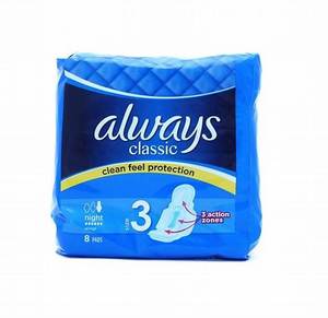Always Maxi Pads con alas, tamaño 5, absorción extrapesada durante la noche, 36 CT - Product Image 6