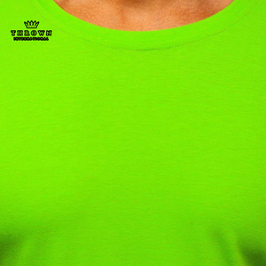 เสื้อยืดโอเวอร์ไซส์แขนสั้นผู้ชายขายส่งปี 2023 สีพาร์ร็อต ผ้าไมโครไฟเบอร์คุณภาพสูง ผ้าฝ้าย พิมพ์ลายลำลอง - Product Image 6