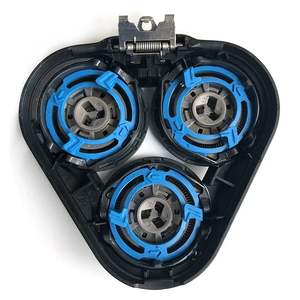 Tête de rasoir de rechange noire avec triple lame, rasoir électrique humide/sec IPX7 pour le visage, lavable et alimenté électriquement - Product Image 3