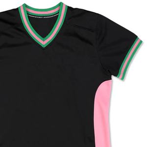Maillots de baseball pour sororités, broderie chenille personnalisable, respirants, grandes tailles, unisexes, avec logo imprimé à l'écran - Product Image 6