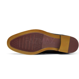 Zapatos de vestir de lujo para hombre negro formal con suela de cuero zapatos para caminar para hombre trabajo de negocios vestido de oficina - Product Image 6