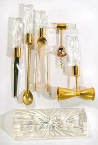 Ensemble d'outils de bar modernes en acier inoxydable écologiques pour un style de bar à domicile contemporain, design personnalisable, outils pratiques pour les boissons - Product Image 3