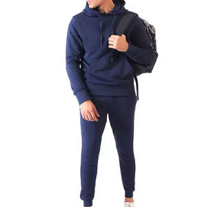 Nouvelle mode 100% coton hommes survêtement de haute qualité épais polaire surdimensionné ample personnalisé vêtements de rue hommes survêtement - Product Image 1