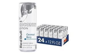 Pour Red Bull Summer Edition Boisson énergisante aux baies de noix de coco Faible en gras 12 oz (24-Pack) Édition noix de coco - Product Image 5