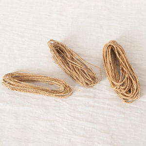 Prix bon marché naturel jonc de mer corde torsadée fil d'herbe de mer fabricant direct cordage de paille - Product Image 3