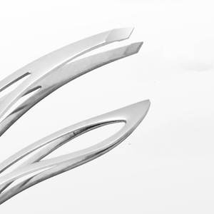 Pinza de Cejas Profesional de Acero Inoxidable con Logotipo Personalizado, Ligera, Duradera, Punta Puntiaguda para Uso Estético, Fabricada con Precisión - Product Image 5