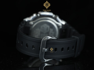 Montre en diamant Moissanite VVS D de haute qualité, design à griffes, glacée, avec affichage numérique, argent et or - Product Image 4