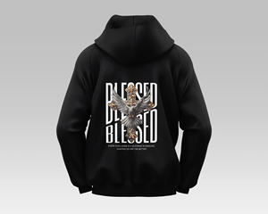 Sweat-shirt en coton mélangé épais avec impression et broderie de logo personnalisé pour la personnalisation de la marque et le streetwear - Product Image 2