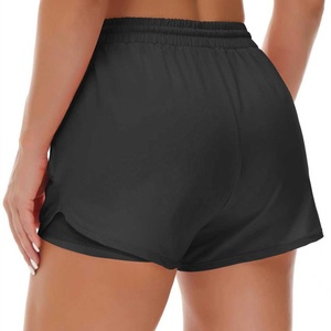 Shorts pour femmes de haute qualité, décontractés, confortables, athlétiques, en coton élastique, pour la course à pied, avec poches, taille haute, séchage rapide - Product Image 6