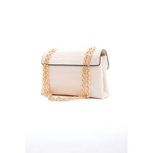 Sac en cuir noir effet croco - Product Image 2