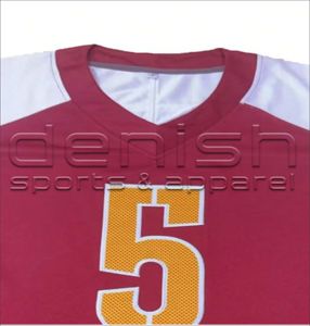 Sublimación personalizada, uniformes de fútbol americano, camisetas de equipo totalmente personalizadas con bordado y suministro directo de fábrica OEM. - Product Image 3