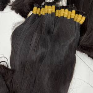 ขายส่งผมยาวตรงดิบธรรมชาติสีดําในผู้ขายต่อผมมนุษย์ชาวเวียดนามจํานวนมาก - Product Image 2